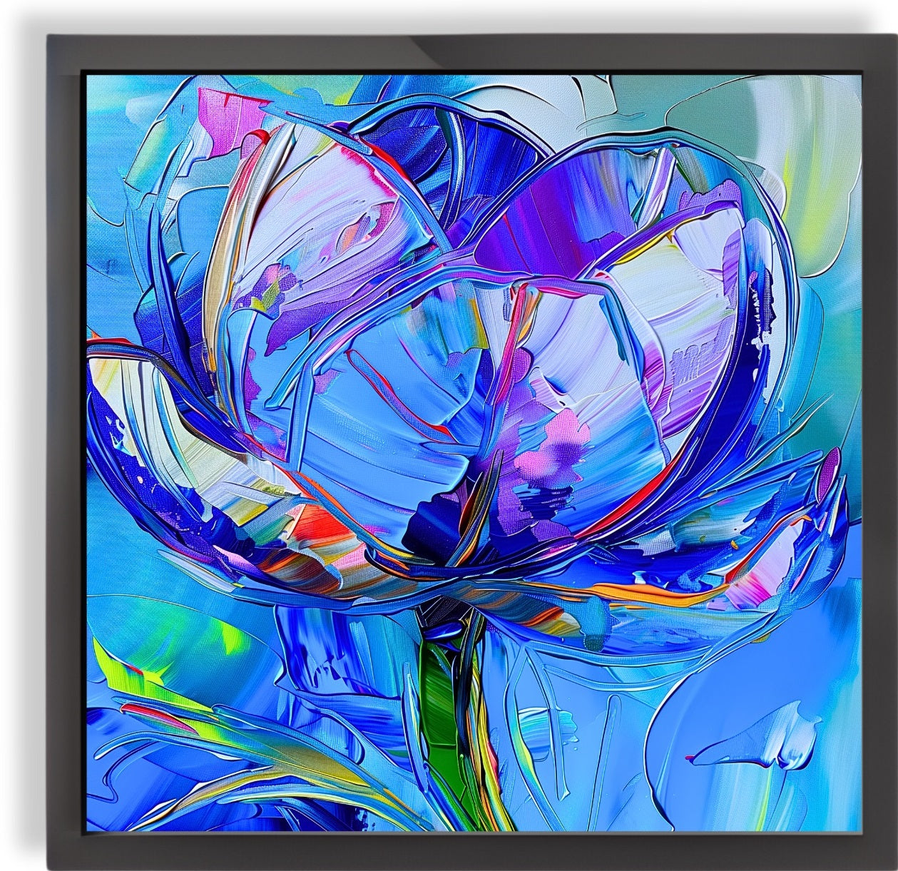 Wilma Mesman Tulip Art Blue
