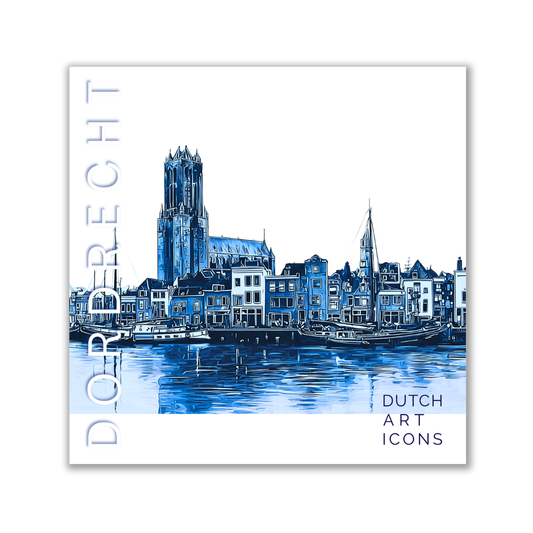 Tile Project - Tegel Grachtenpand Delfts Blauw 2