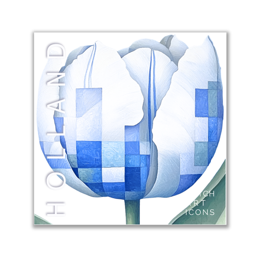 Tile Project - Tegel Tulp Delfts Blauw 3