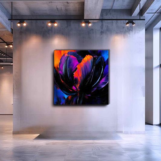 Wilma mesman zwarte tulp black tulip kunst collectie