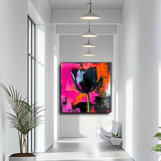 Wilma mesman zwarte tulp black tulip kunst collectie