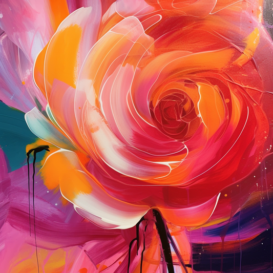 Ibiza kunstcollectie Wilma Mesman flower art