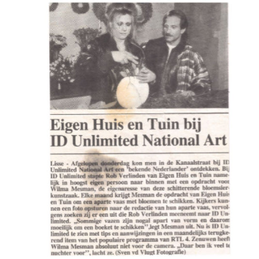 Rob verlinden – zw kranteknipsel 1997-1999