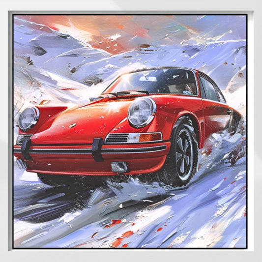 Porsche 911 classic wall art wilma mesman