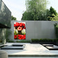 Red Tulips Hiding Face Unseen - Dutch Art Icons by Wilma Mesman