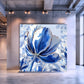 Delft Blue Tulip Iconic Dutch - Dutch Art Icons by Wilma Mesman