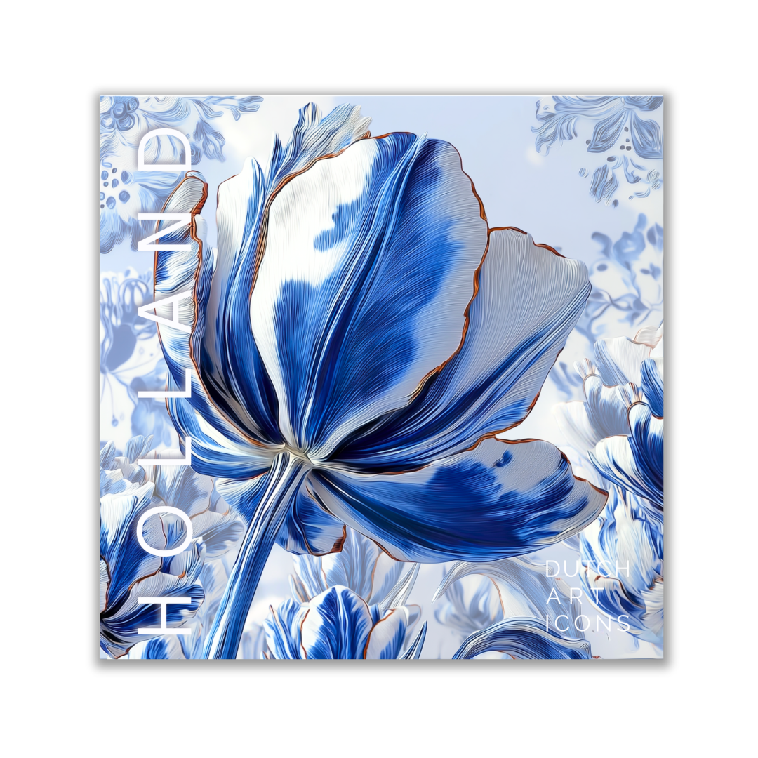 Tile Project - Tegel Tulp Delfts Blauw 2