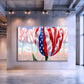 USA Tulip Presidential Occasion - Dutch Art Icons by Wilma Mesman