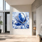 Delft Blue Tulip Iconic Dutch - Dutch Art Icons by Wilma Mesman