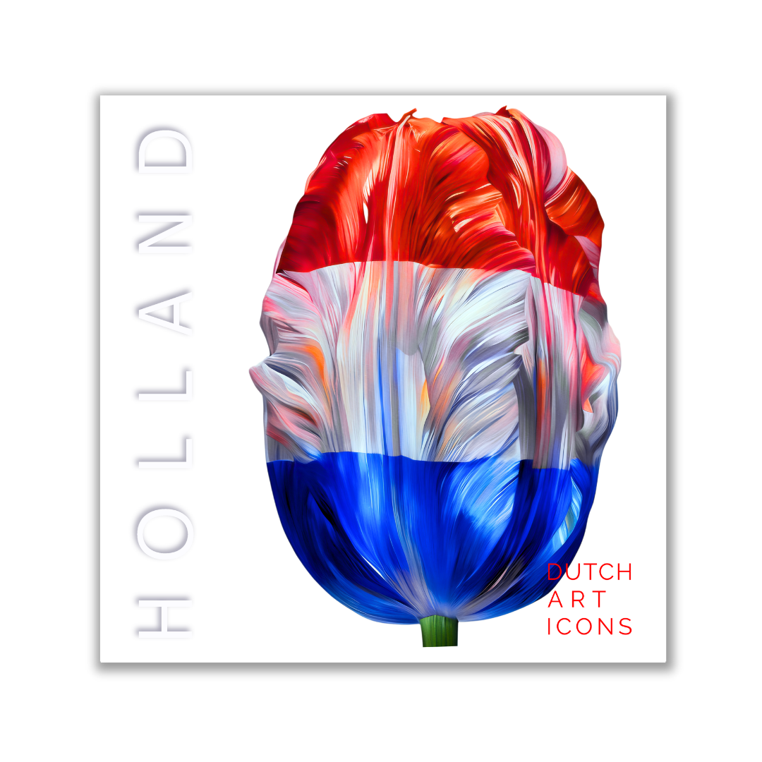 Holland Tulip Red White Blue