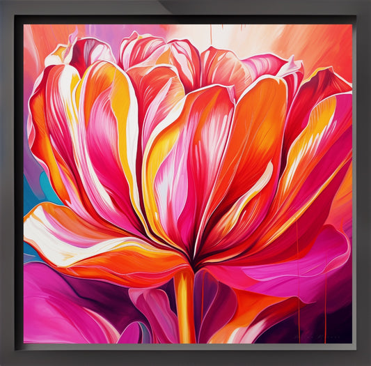 Flower art tulip cherish spring wilma mesman