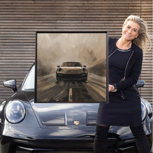 Porsche art kunst wilma mesman