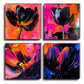 Black Tulip Collection Wilma Mesman Zwarte tulp kunstwerk
